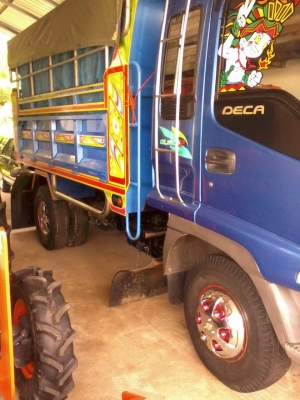 ขาย6ล้อดั้ม เดกก้า 195 HP สวยๆพร้อมใช้งาน จากสงวนศักดิ์