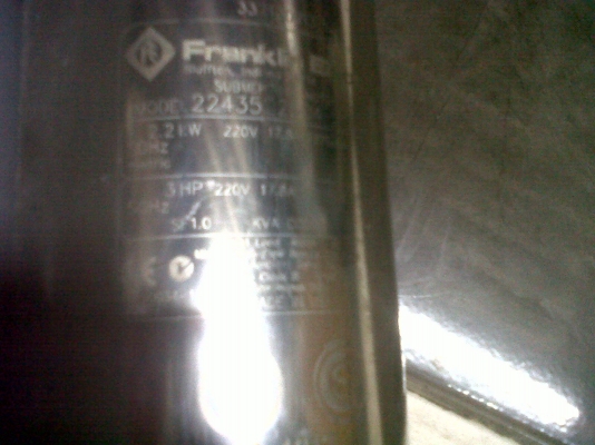 ขายปั๊มบาดาลแฟรงกิ้น ขายปั๊มบาดาลแฟรงกิ้น