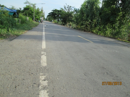 ----ขายบ้านพร้อมทื่ดิน1ไร่เรียบคลอง12ราคาถูกๆ---