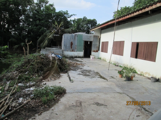 ----ขายบ้านพร้อมทื่ดิน1ไร่เรียบคลอง12ราคาถูกๆ--- ----ขายบ้านพร้อมทื่ดิน1ไร่เรียบคลอง12ราคาถูกๆ---