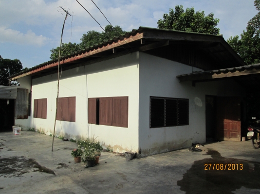 ----ขายบ้านพร้อมทื่ดิน1ไร่เรียบคลอง12ราคาถูกๆ--- ----ขายบ้านพร้อมทื่ดิน1ไร่เรียบคลอง12ราคาถูกๆ---