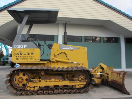 Komatsu D20P-7E ช.ม 2,298 เก่านอกไม่เคยใช้งานในไทยพร้อมใช้ สวยสภาพเดิม Komatsu D20P-7E ช.ม 2,298 เก่านอกไม่เคยใช้งานในไทยพร้อมใช้ สวยสภาพเดิม