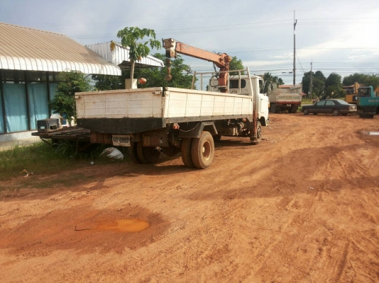 Hino KM ติดเครน 2.5 ตัน