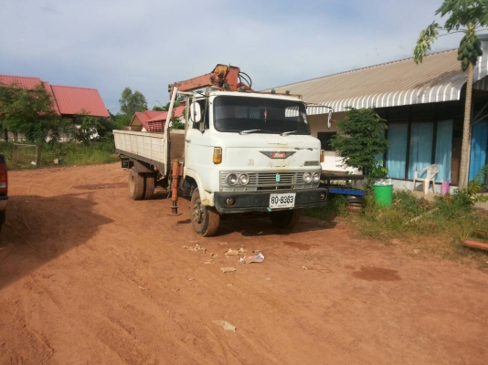 Hino KM ติดเครน 2.5 ตัน