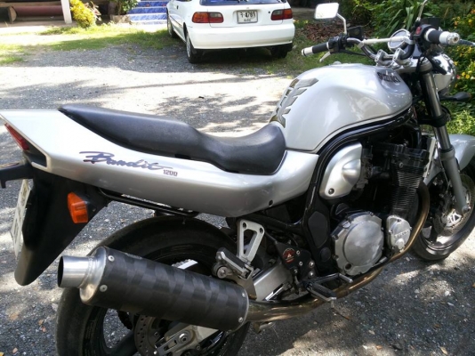 ขาย bandit 1200 ราคาถูกกว่า 400 ท่อ JMCA ไททาเนี่ยมทั้งยวง เสียงหวานๆ