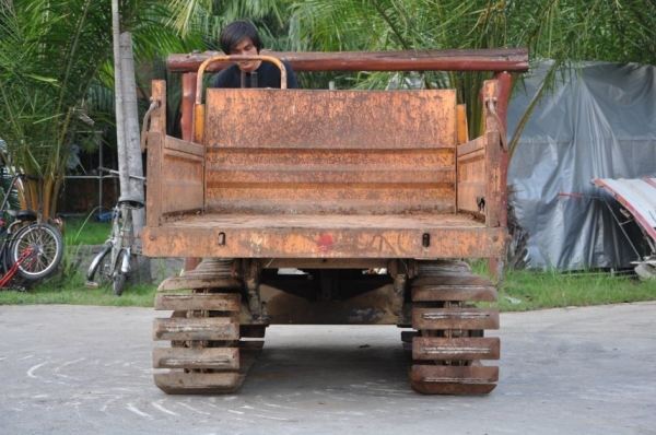 ขายรถบรรทุก ตีนตะขาบ(ใหญ่)แทรคเหล็ก ยกดั้ม นั้่งขับ สตาร์ทไฟฟ้า2สูบ สวยเดิมจากญี่ปุ่น85,000เท่านั้น!