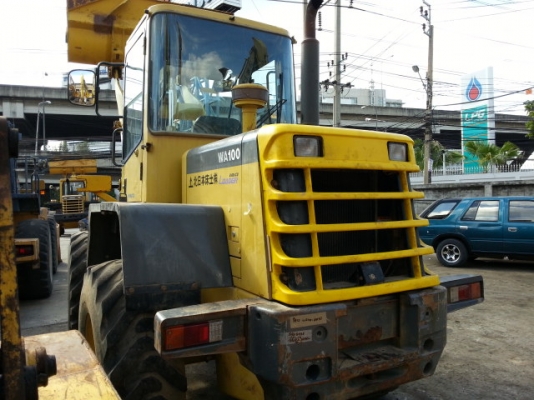 รถตักล้อยาง  WA100-3-60043  สภาพสวย เพิ่งเข้ามาถึงไทย  โทร.081-373-0559