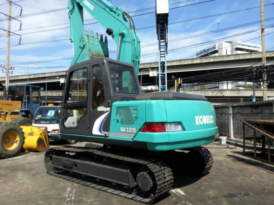 รถขุดดิน SK120-1-LP-06163 (SK120 (มาร์ค ทรี) สภาพสวย  นำเข้าจากญี่ปุ่น โทร. 081-373-0559