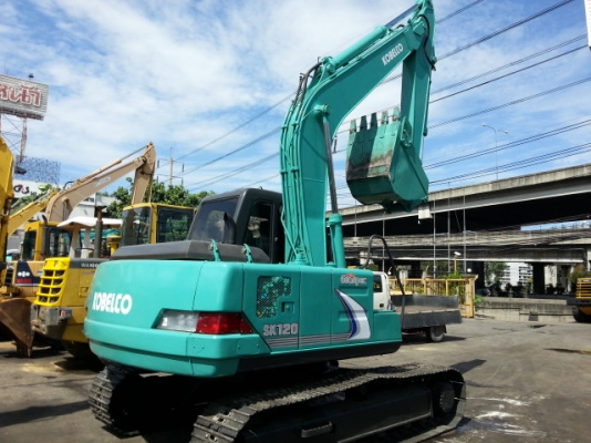 รถขุดดิน SK120-1-LP-06163 (SK120 (มาร์ค ทรี) สภาพสวย  นำเข้าจากญี่ปุ่น โทร. 081-373-0559