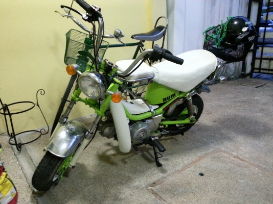 ขายด่วน!! YAMAHA CHAPPY สภาพ 100\% ทำสีมาใหม่ วางเครื่อง LIFAN 110 CC