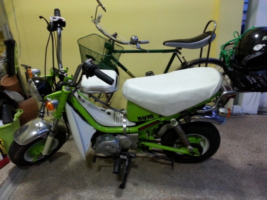ขายด่วน!! YAMAHA CHAPPY สภาพ 100\% ทำสีมาใหม่ วางเครื่อง LIFAN 110 CC