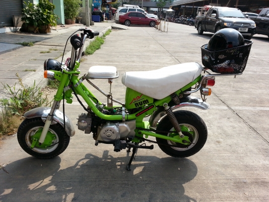 ขายด่วน!! YAMAHA CHAPPY สภาพ 100\% ทำสีมาใหม่ วางเครื่อง LIFAN 110 CC