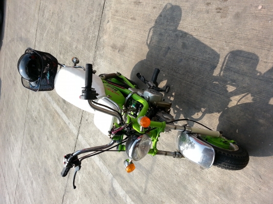 ขายด่วน!! YAMAHA CHAPPY สภาพ 100\% ทำสีมาใหม่ วางเครื่อง LIFAN 110 CC