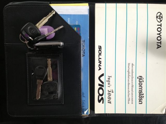 VIOS 1.5 E ATแอร์แบค รถวิ่งแค่ 60,000 กม. จัดไฟแนนซ์ได้เต็มยอด