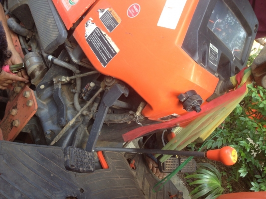 ขายรถไถ KUBOTA  L4508 พร้อมดันหน้าตราช้าง รถไร่