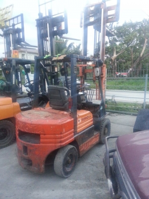 ขาย ฟอล์คลิฟต์ 2.5 ตัน  TOYOTA 5FD25  เก่าญี่ปุ่น