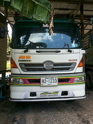 HINO MEGA SERIES 500 - 380 HP EURO3 ปี 52 รถพ่วง3คาน