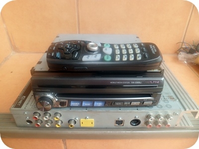 ALPINE DVA D300j ภาพและเสียงสุดยอด  จอ JVC KV-M705