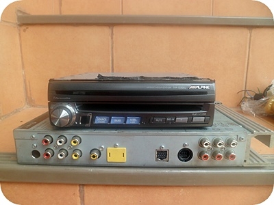 ALPINE DVA D300j ภาพและเสียงสุดยอด  จอ JVC KV-M705