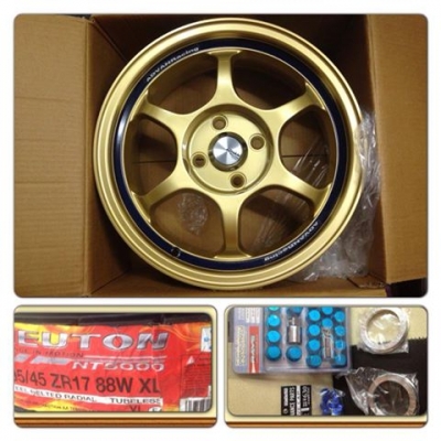 ขายแม็กใหม่ RG1 4รู100 ราคา 9,900บาท แถมน๊อต+จุ๊บRay พร้อมถอด ใส่ ถ่วงฟรีครับ