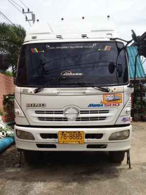 ขาย 10 ล้อหัวลาก HINO MEGA 260 แรงม้า ปี 49