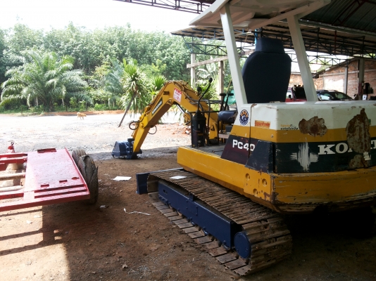 ขายแบคโฮ  pc  40-6  พร้อมหางลาก