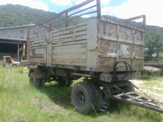 ลูกพ่วงดั้มพ์ 2 คาน ต่ออู่ RCK