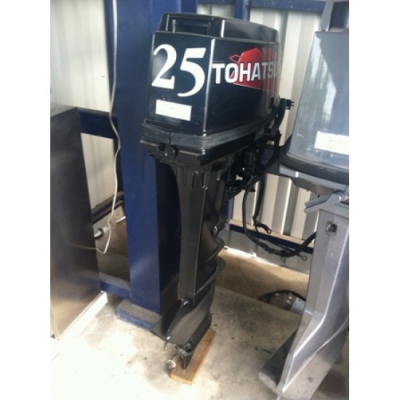 ขายเครื่องยนต์เรือ Tohatsu M25C2 จากญี่ปุ่น