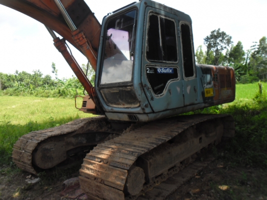 ขายรถแบคโฮ HITACHI EX200-3 เครื่องเดิมปั้มเดิมโซ่หนาเอวแน่นเอกสารเล่มทะเบียน