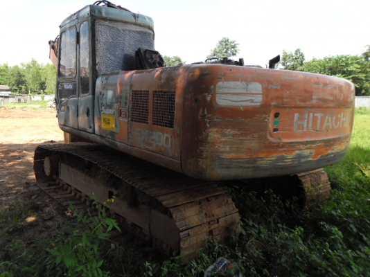 ขายรถแบคโฮ HITACHI EX200-3 เครื่องเดิมปั้มเดิมโซ่หนาเอวแน่นเอกสารเล่มทะเบียน