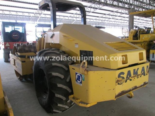 รถบดอัดสั่นสะเทือน 2006 Sakai SV510 เครื่องจักรมือสองนำเข้าจากต่างประเทศ สภาพสวย ชั่วโมงทำงาน 1,309 ชม.