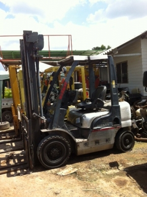 โฟล๊คลิฟ  NISSAN นำเข้าจากญี่ปุ่น สภาพดีมากใช้ได้ทั้งเบนซินและ LPG