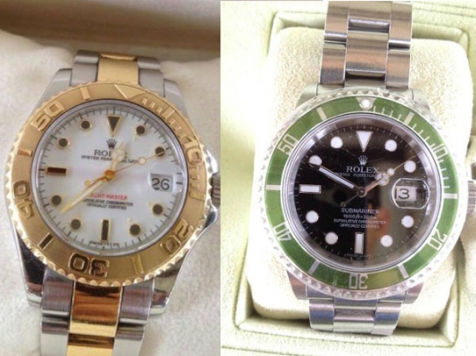 นาฬิกา ยี่ห้อ Rolex ขายรวม 2 เรือน