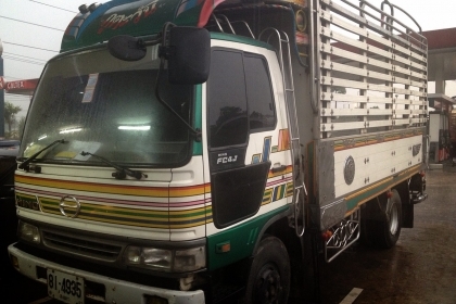 ขาย HINO FC4J เครื่ิอง JO5C กระบะเหรด  ปี46 รถสวยเดิม