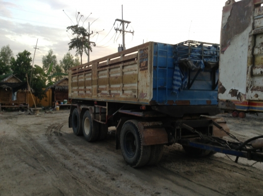 ขายสิบล้อดั้ม-แม่ลูกMITSUBISHI527S เทอร์โบอินเตอร์ลูก3คานยัดNGV6ถัง