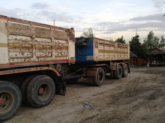 ขายสิบล้อดั้ม-พ่วงแม่ลูกMITSUBISHI527Sเทอร์โบอินเตอร์เกียร์อินตั้นลูก3คานยัดNGV6ถัง