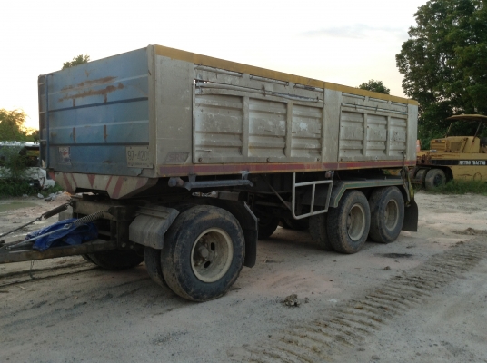 ขายสิบล้อดั้ม-พ่วงแม่ลูกสามคานยัดเฉินหลงเทอร์โบแท้เครื่องฮุนได290แรงเกียร์อินตั้นngv6ถัง