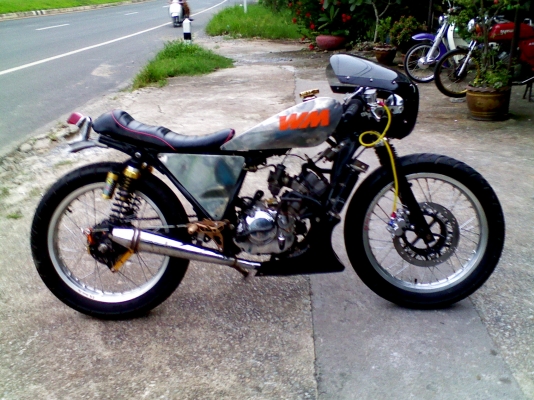 หนุ่ม ปราจีน : ขาย JX110 คาเฟ่ ดุๆ เครื่อง Sonic สำเนาเล่มทะเบียน