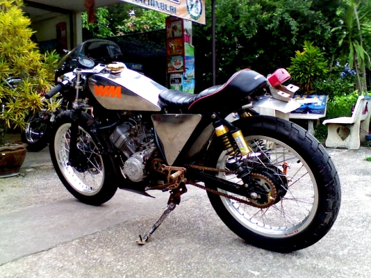 หนุ่ม ปราจีน : ขาย JX110 คาเฟ่ ดุๆ เครื่อง Sonic สำเนาเล่มทะเบียน