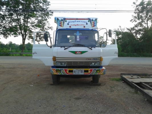 ขายรถบรรทุกลากรถเกี่ยวhino FM176 สองเพลา เครื่องHO7C 185 แรง