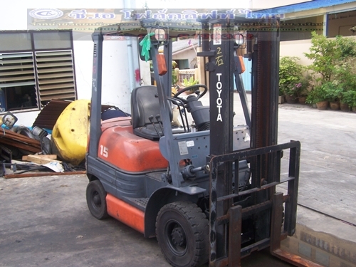 ขายรถ โฟล์คลิฟท์ TOYOTA รุ่น 6-FG15