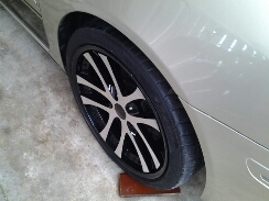 แม็กkaranza lxz19นิ้วvipแท้พร้อมยางถูก