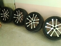 แม็กkaranza lxz19นิ้วvipแท้พร้อมยางถูก