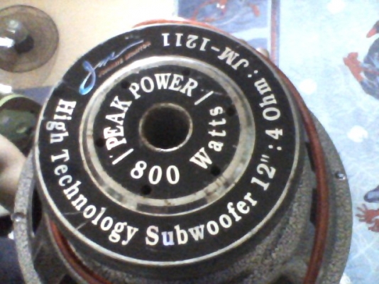 ขายลําโพงซับวูฟเฟอร์12นิ้ว JOHNIE MONITOR JM-1211 800watts 4 ohmสภาพใหม่ ขายลําโพงซับวูฟเฟอร์12นิ้ว JOHNIE MONITOR JM-1211 800watts 4 ohmสภาพใหม่