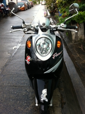 yamaha fino ปี50 สีดำ เครื่องดี เดิมๆ