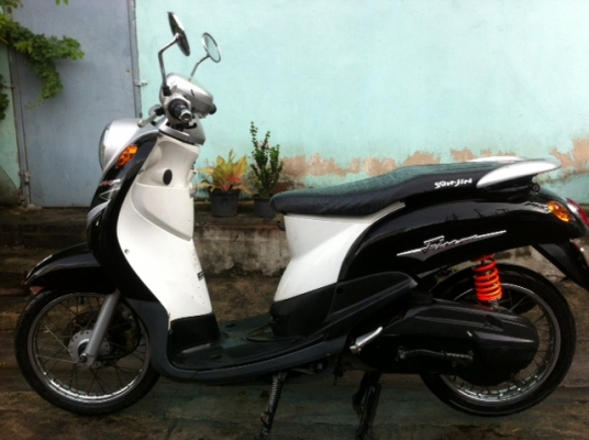 yamaha fino ปี50 สีดำ เครื่องดี เดิมๆ