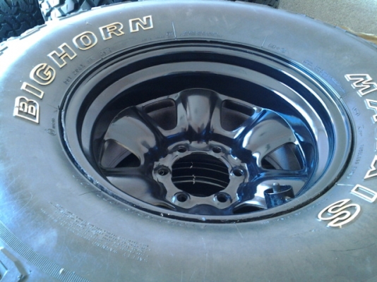 ยางพร้อมกระทะ 315/75ขอบ16 สภาพดีครับ