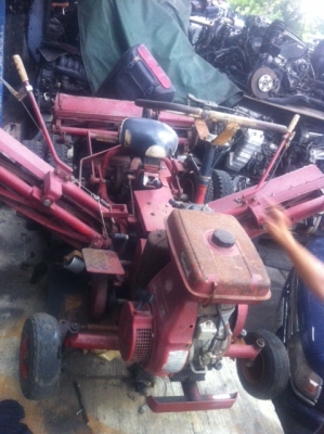 ขายรถตัดกรีน 3แก๊งค์ แบบนั่งขับครับ