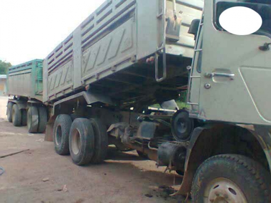 Hino FM2K ปี 41 วางเครื่อง P11 ลงเล่มแล้ว ลูกปี 51 สามคานยั้ด แม่เรเดียร 10 เส้น