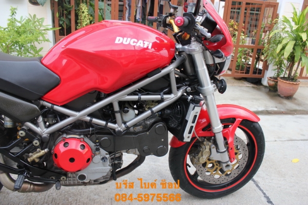 บรีส ไบค์ ช็อป ลำลูกกา ขาย DUCATI MONSTER S4 หัวฉีด 916cc ปี2002